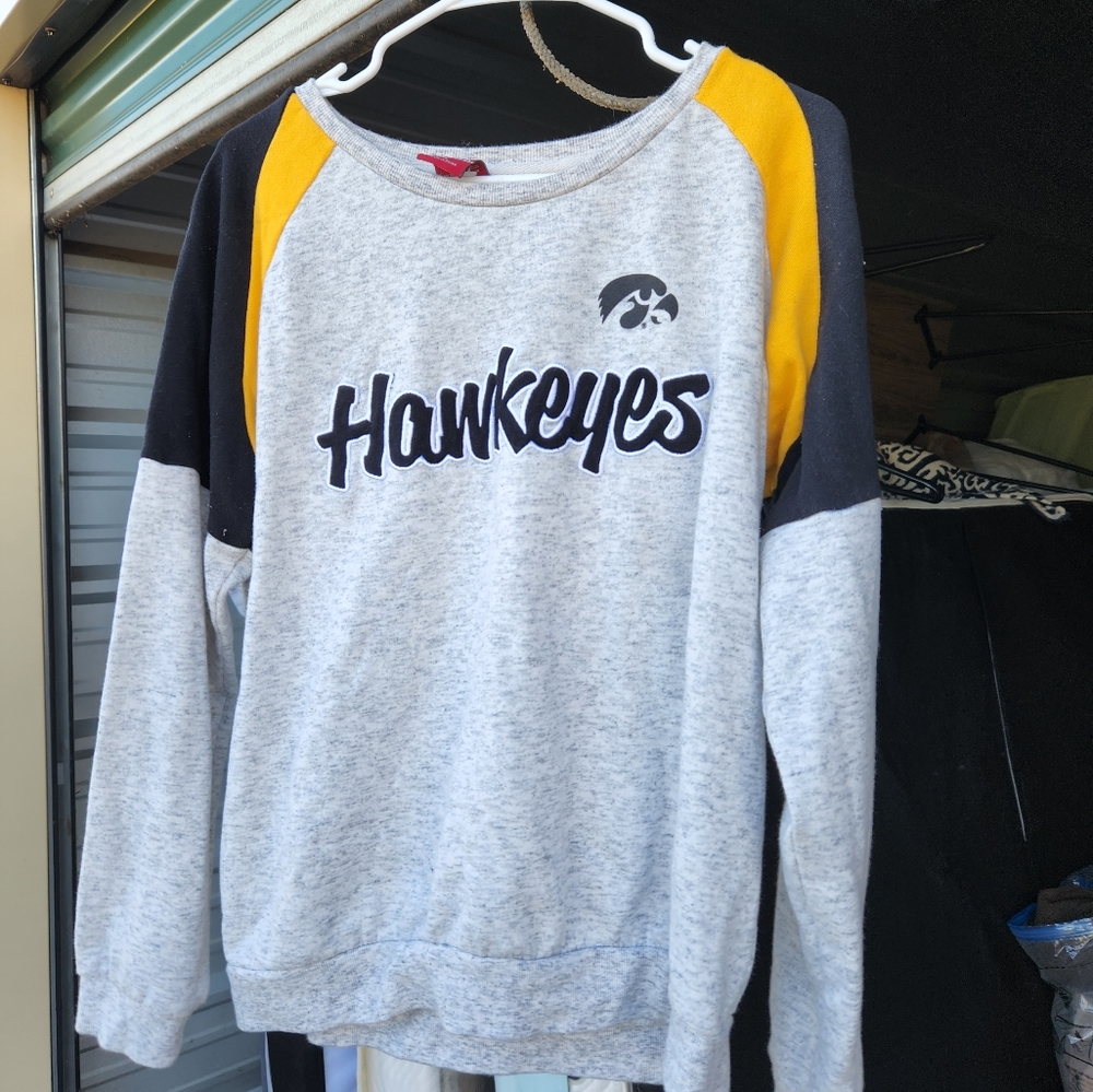 2 Iowa Hawkeye - one sweatshirt/one hoodie. Both for $25